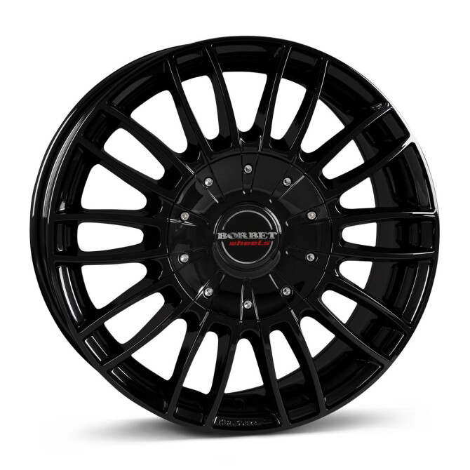 Borbet CW3 black glossy 7,5x17 6x120 ET45 CB74,5 60° 1320 kg