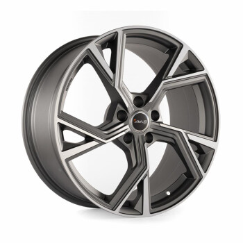 Avus AF20 Matt Antharcite Polished 8x18 5x112 ET28 CB66.6 R13 750 kg