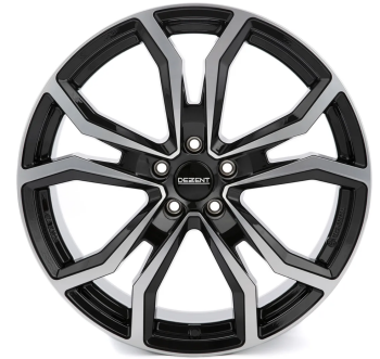 Dezent TV dark Black/polished 7x17 5x112 ET51 CB66,6 R14 1050 kg