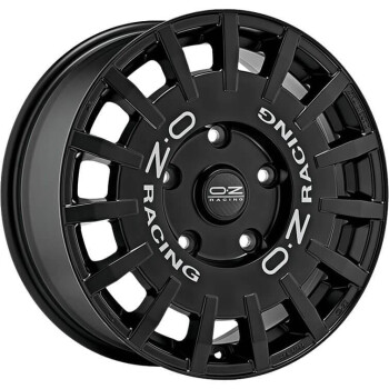 OZ Racing Rally Racing Van Matt Black Silver Lettering 7,5x18 5x160 ET48 CB65,1 60° 1200 kg