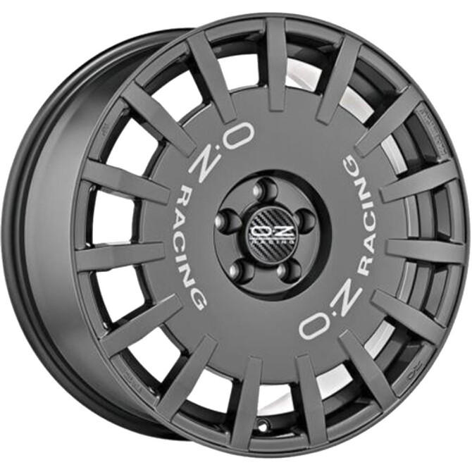 OZ Racing Rally Racing Van Dark Graphite Silver Lettering 8x18 5x112 ET45 CB66.6 R14 860 kg