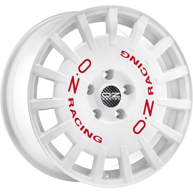OZ Racing Rally Racing Race White Red Lettering 7x17 5x100 ET45 CB68,0 60° 650 kg