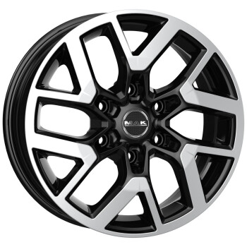 MAK Gravel Black Mirror 6,5x16 6x120 ET50 CB74,5 60° 1215 kg