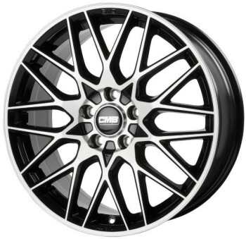 CMS C25 Diamond Black Gloss 9x20 5x112 ET45 CB66,6 R14 1000 kg