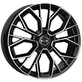 MAK Stilo Black Mirror 7,5x18 5x120 ET40 CB64,1 R14 800 kg
