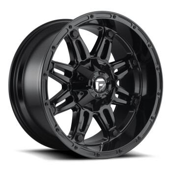 Fuel D625 Hostage Gloss Black 9x18 6x139.7 ET1 CB106.1 (PCD2: 6x135) 60° 1133 kg